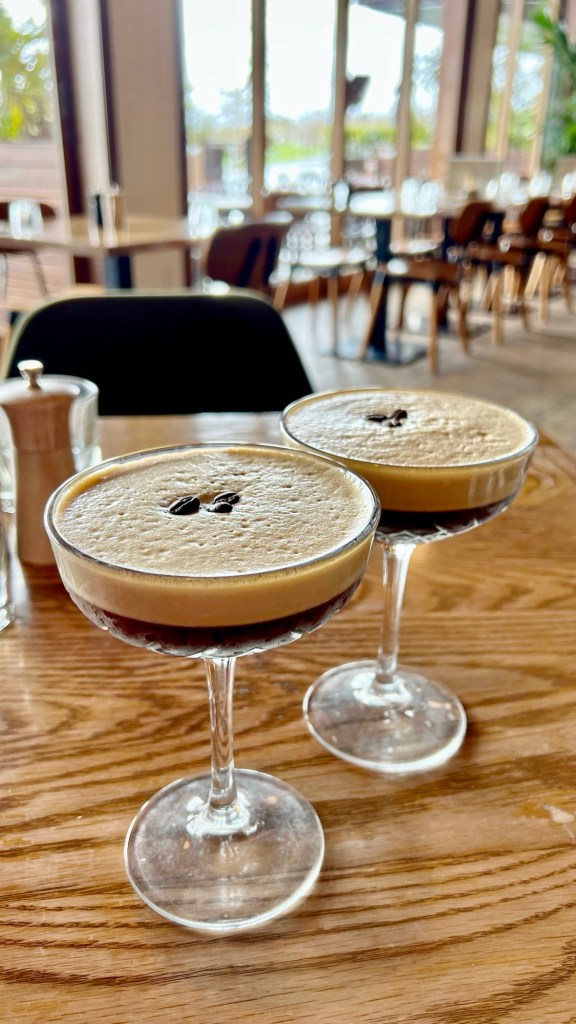 Espresso martinis at The Merchant