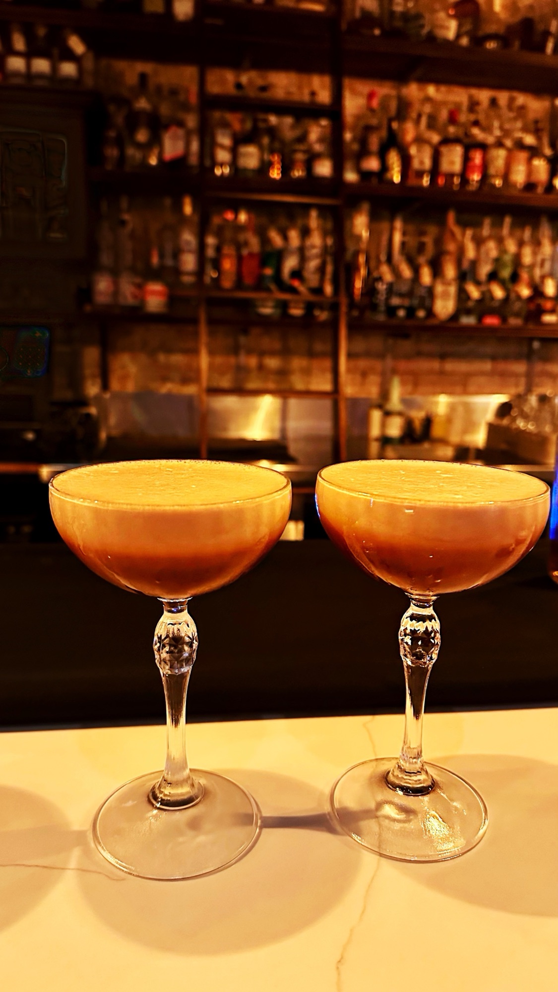 Espresso martini at Patina